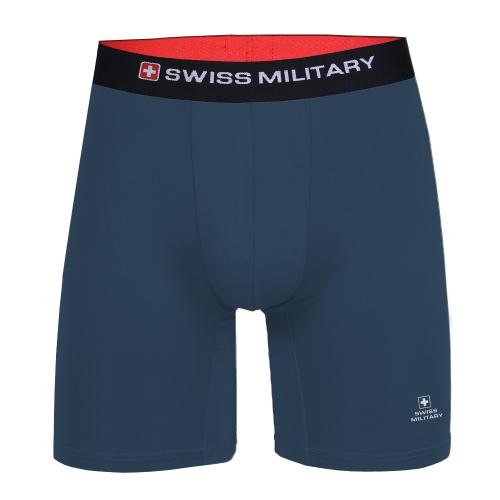 [Swiss Military Underwear] Men's Long Boxer Briefs 5-Pack SM4001 [Shipped from Korea] 100% Authentic