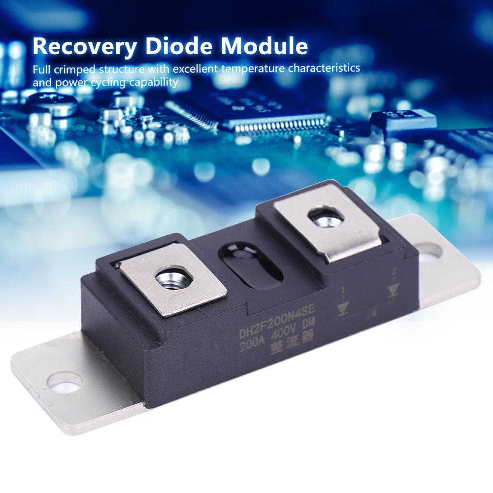 Модуль выпрямителя с полностью обжатой структурой DH2F200N4SE 200A 25V -55~150℃ 180MJ