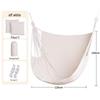 Versatile Hanging Chair for Dorms, Hammocks, and Courtyards - Indoor/Outdoor Swing