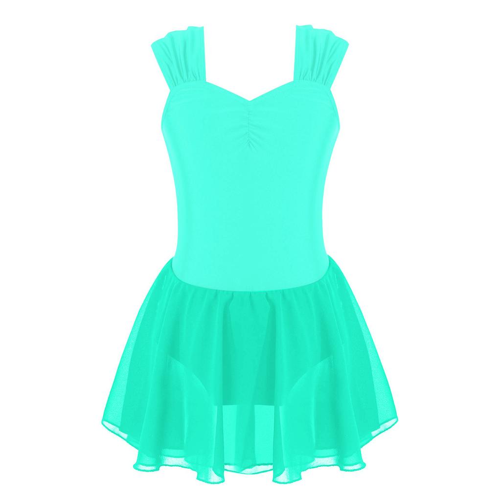 Kids Dancewear Basic Solid Color Leotard for Ballet Class