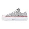 Кеды Chuck Taylor All Star Chiara Ferragni x Chuck Taylor All Star Wmns Converse Lift Ox 'Серебристо-красные' Женские 563833C