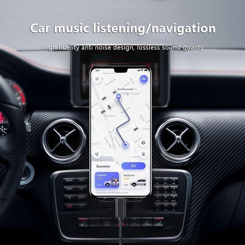 Aux аудиокабель Type-C Usb-C на 3,5 мм разъем для мобильных телефонов аксессуары