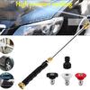 Garden Hose Wand Power Washer with Interchangeable Nozzles Non-Slip Handle Widely Used Jet Nozzle High Pressure Washer Tools