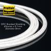 75Ohms Digital Coaxial Cable OCC Silver Plated Conductor Dual Shielding SPDIF Cable For TV HiFi Audio DAC