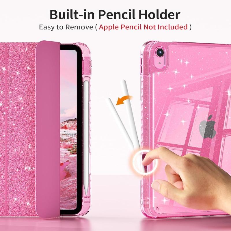 Glittering Sparkly Case for iPad (A16)11th 11 A3354 A3355 A3356 Smart Cover iPad 11 10th 10.9" A2696 A2757 A2777 Funda
