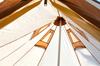 Oxford Bell Tent for Family Camping - Spacious 13.1ft Yurt with Stove Jack, Large Glamping Tents for 4-8 People, 4 Season Hot Tent Shelter Beige