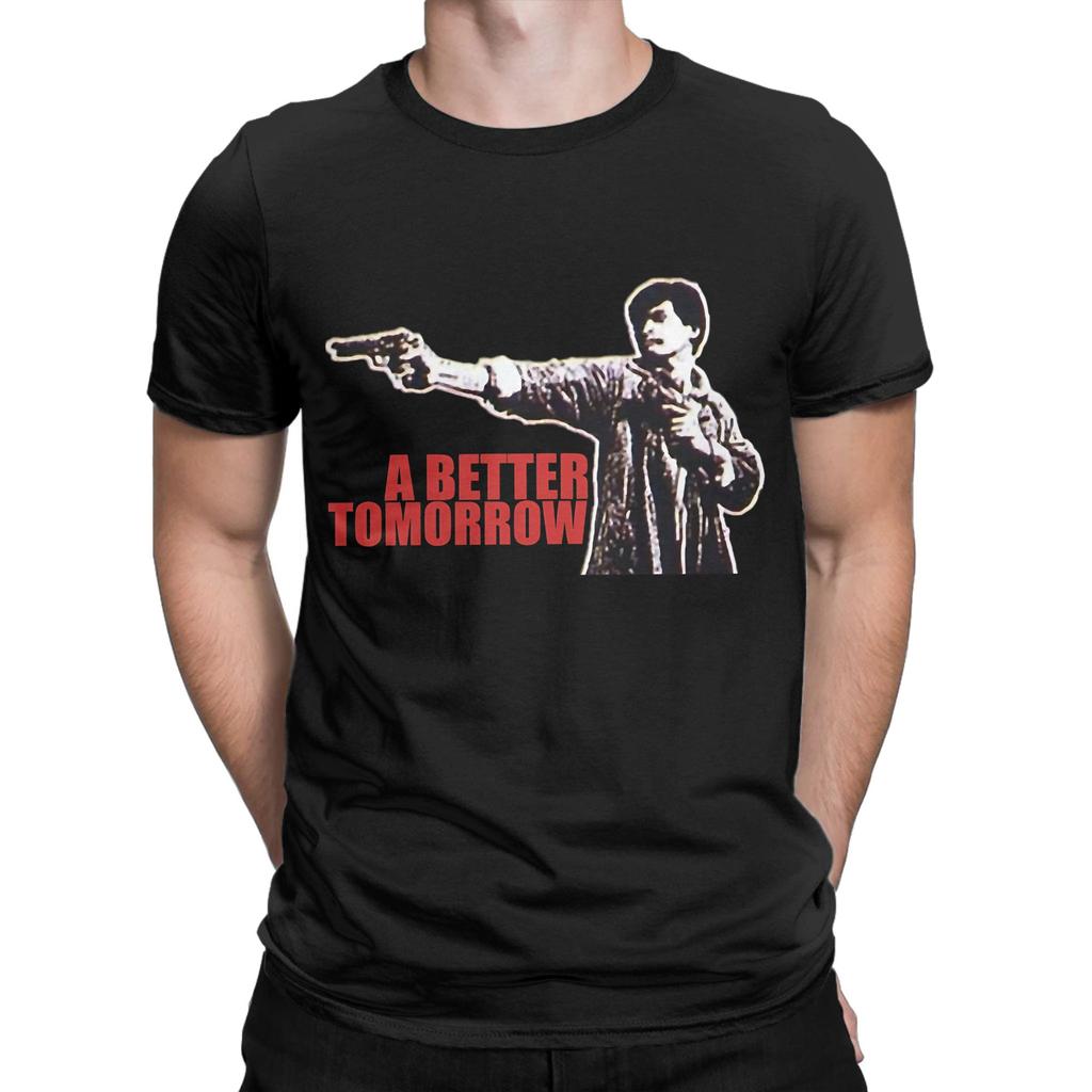 A Better Tomorrow poster Novelty 100 Cotton TShirt A Better Tomorrow Tees Tops For Unisex