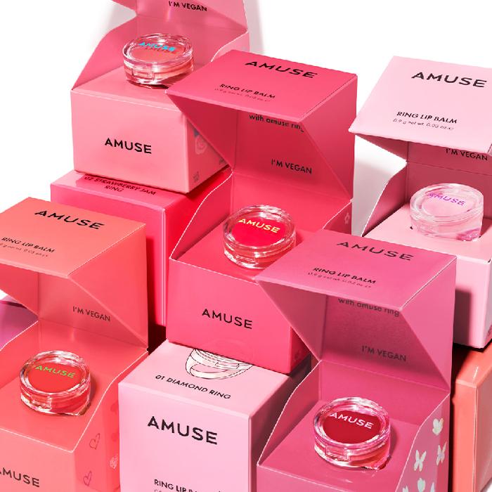 AMUSE Бальзам для губ Ring (5 цветов) 0,9 г