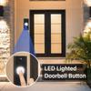 Metal Doorbell Push Button LED Lighted Door Bell Universal Metal Door Bell  Home