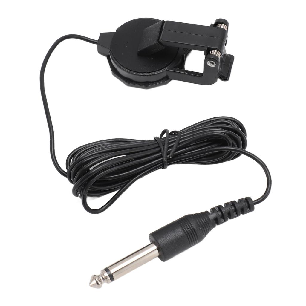 6.35mm Jack Clip On Pickup Clip On Acoustic Guitar Pickup Microphone Pickup for Violin Ukulele Acous