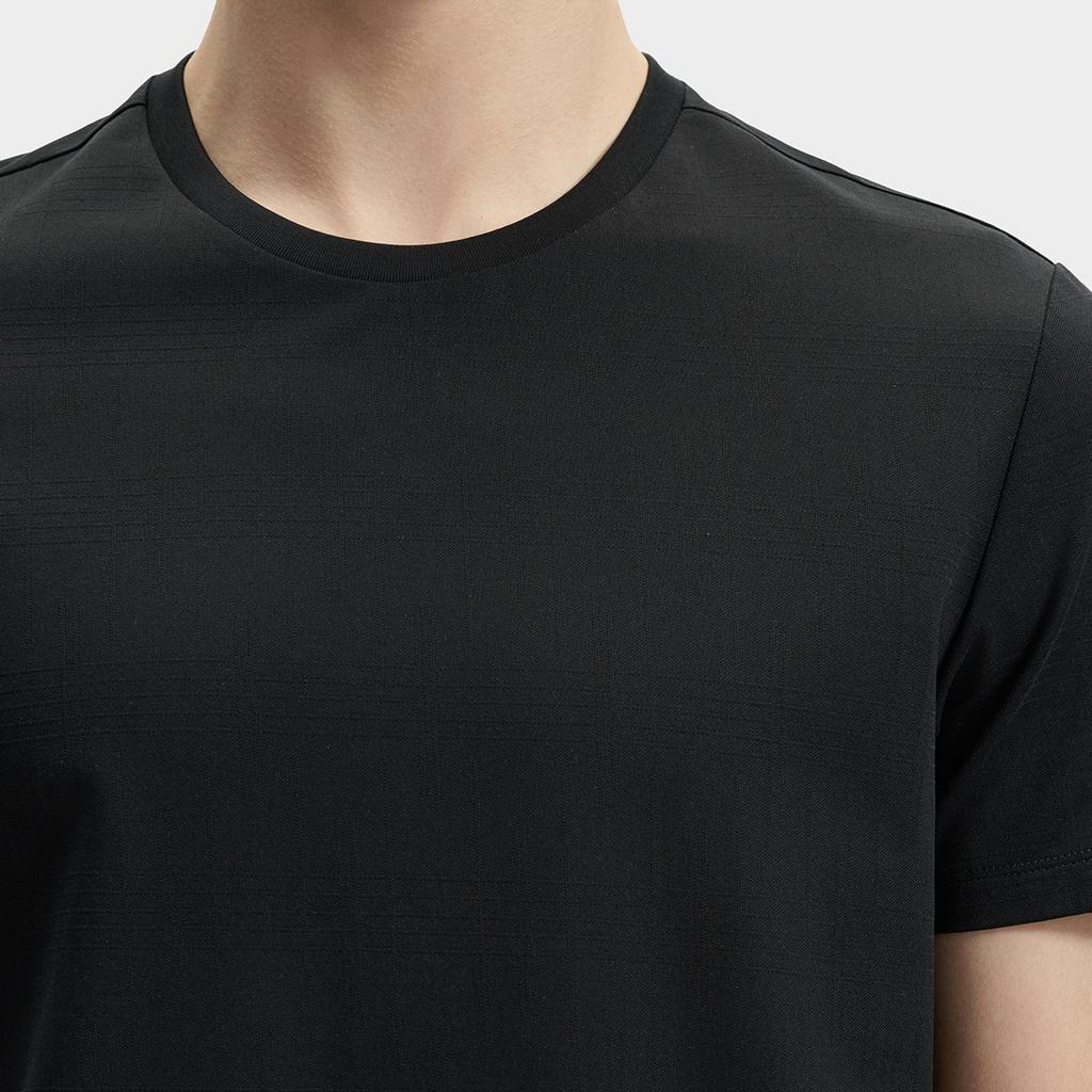 New FILA T Shirts Men's Jet Black F11M432101FBK