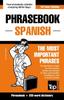 Книга English-Spanish Phrasebook and 250-word Mini Dictionary : 268