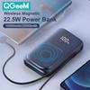 10000 мАч 20000 мАч 15 Вт Магнитное беспроводное зарядное устройство Power Bank 22,5 Вт Powerbank с быстрой зарядкой Портативная внешняя батарея для iPhone 12 13 pro max с кабелем