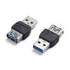 USB3.0 Female To USB3.0 Male Adapter 5Gbps Fast Data Transfer Power Adapter for Laptops Mobile Phones Tablets Mouse