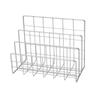 Metal Magazine File Holder Rack Durable File Sorter Organizer Document Storage Shelf  Home