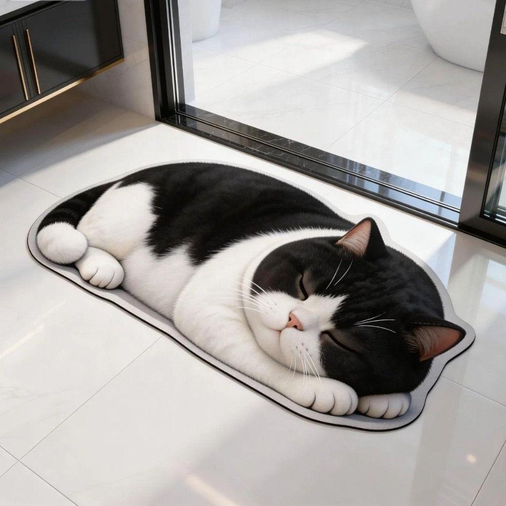 Super Absorbent Diatom Absorbent Doormat Washable Bedroom Carpet Household Daily Decoration