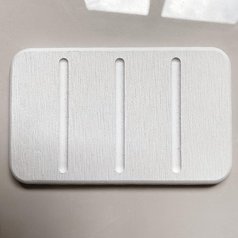Xiaomi Мыльница из диатомовой земли Настольный коврик для ванной комнаты Впитывающий коврик Подставка под стаканчик для ополаскивателя Прямоугольная мыльница для бытовых аксессуаров
