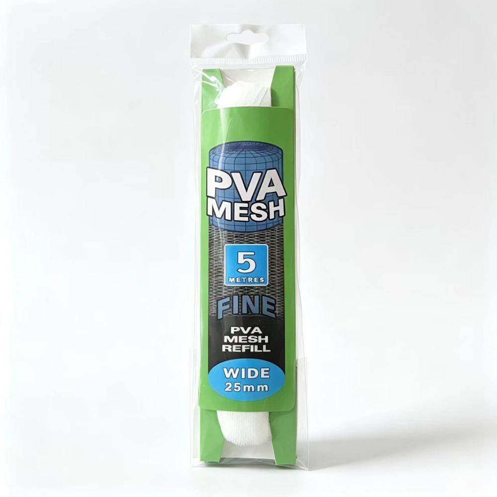PVA 25/37mm Water Dissolvable Mesh Tube Water Soluble Bait Net for Carp Coarse Fishing Lure Pouch Fishing Gear 4