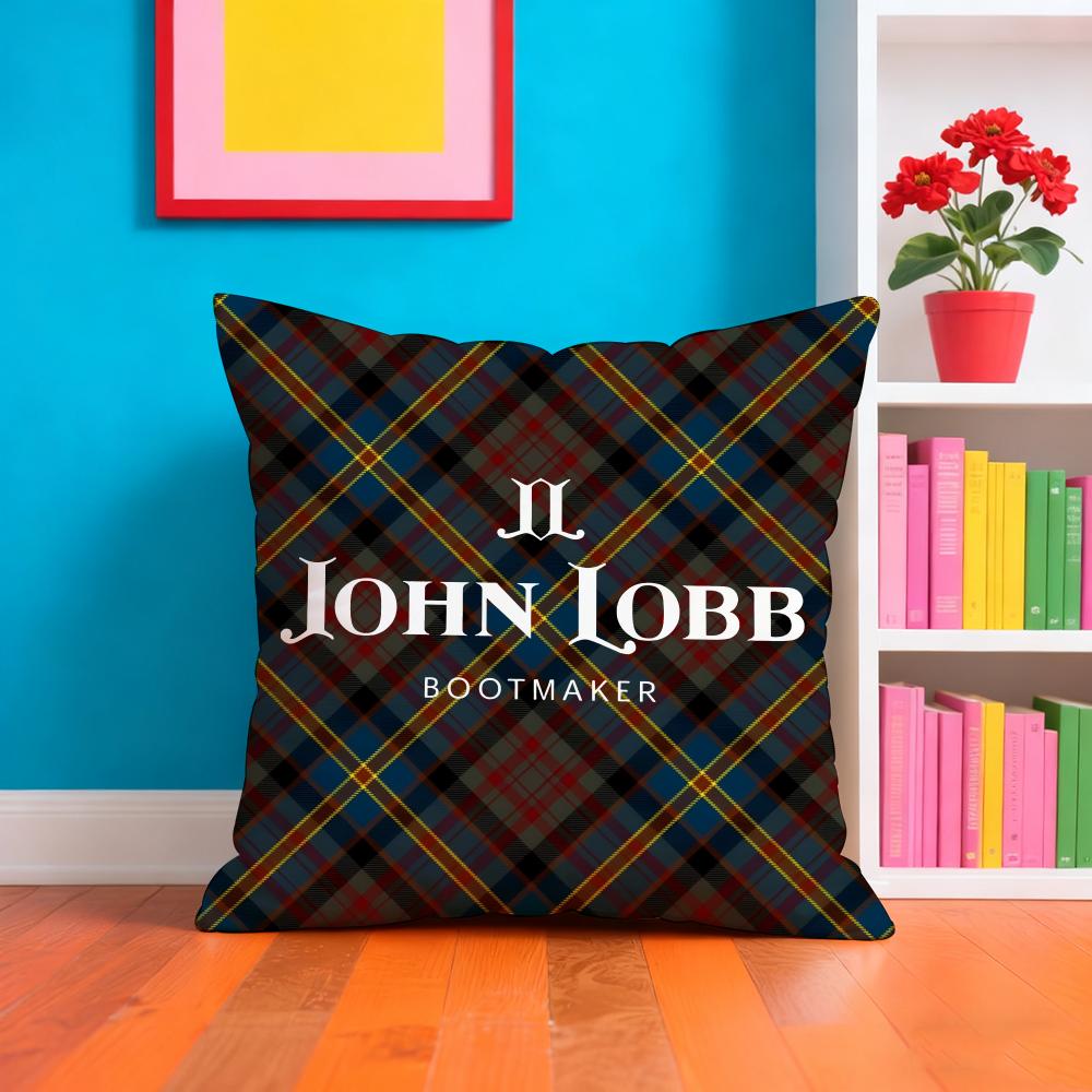 John Lobb BBootmaker BRAND Pillow Case Pillow Case Plush Fabric Soft Double Sided Print Home Sofa High Quality Cushion