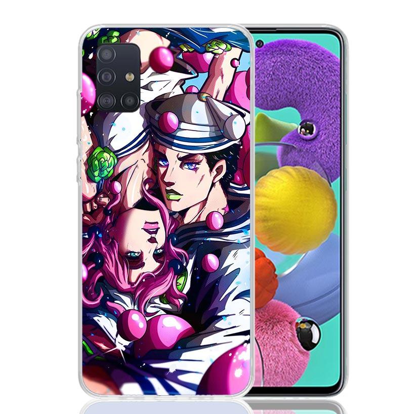 Чехол для телефона Hot Anime JoJo's Bizarre Adventure Для Samsung Galaxy A52 A32 A22 A12 A02S A50S A30S A51 A31 AA71 Note 20 Ultra 10 S1