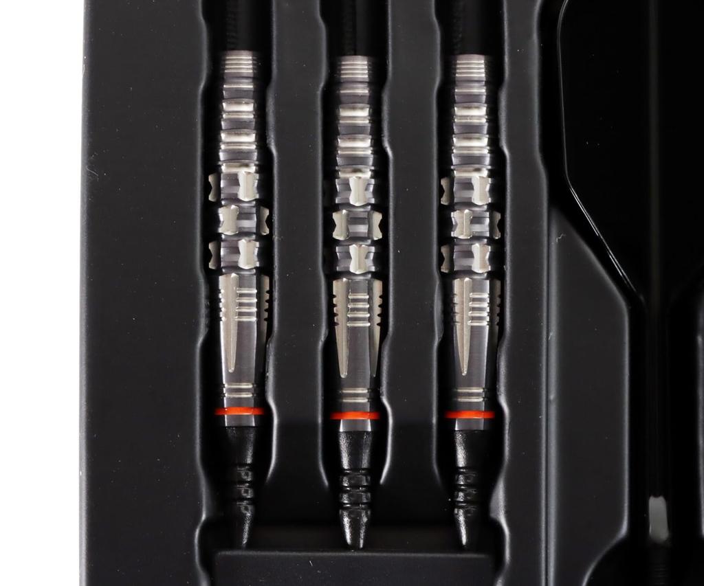 Target Japan Black Marque Dancing Duck G4 Tungsten Soft Tip Dart 17G Black Pixel Tips Black Flights and Shafts Mark Dancing Duck 90% K-Flex Set,