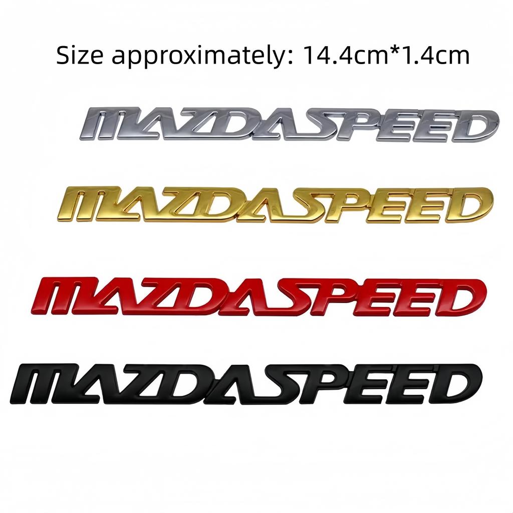 3D Металлическая наклейка-значок MS Speed для автомобиля, боковое крыло, задний багажник, эмблема, декаль, высококачественные аксессуары для стайлинга экстерьера автомобиля