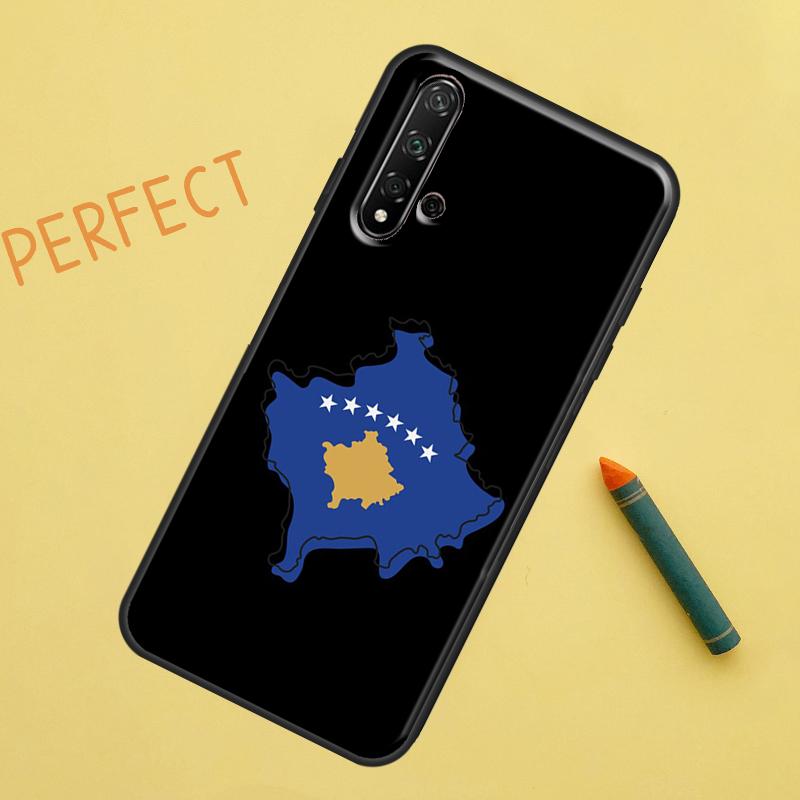Чехол для Huawei Nova 12s 11i 7i 8i 12i Y73 Y70 Y90 Y60 Y72 Y61 Y91 9 10 SE P40 Lite P30 Pro с флагом паспорта Косово
