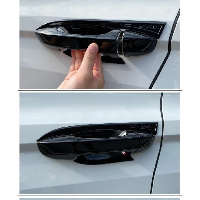Fit for Lexus GX460 J150 LC150 2010~ Gloss Black Smart Door Handle Cover Style Sticker Trim Car Protective Film