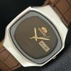 ВИНТАЖНЫЕ ORIENT CRYSTAL АВТОМАТИЧЕСКИЕ 46943 ЯПОНИЯ МУЖСКИЕ ОРИГИНАЛЬНЫЕ ЧАСЫ С ЦИФЕРБЛАТОМ a704951-1