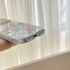 Новый Чехол для Телефона с Цветами в Виде Зеркала Для iPhone 16 Pro 15 14 Pro Max 15 Promax Чехол-Подставка Ударопрочные Чехлы Девочка