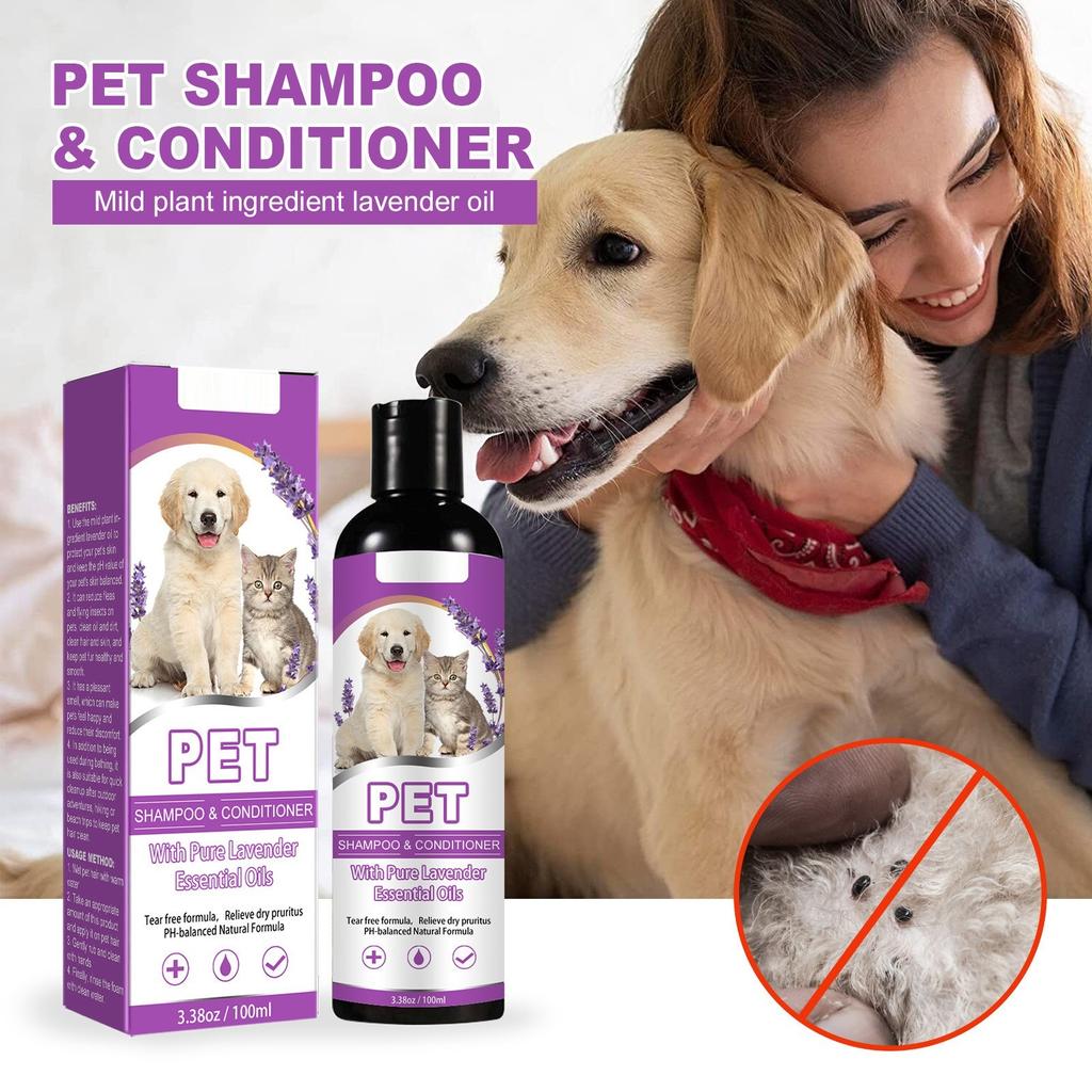 Pet Shampoo Pet Hair Softening Shampoo Pet Shower Gel For Puppy Dog Cat Shower Soap Dog Shampoo Body Wash Pet Cleaning Bath Gel 100ml