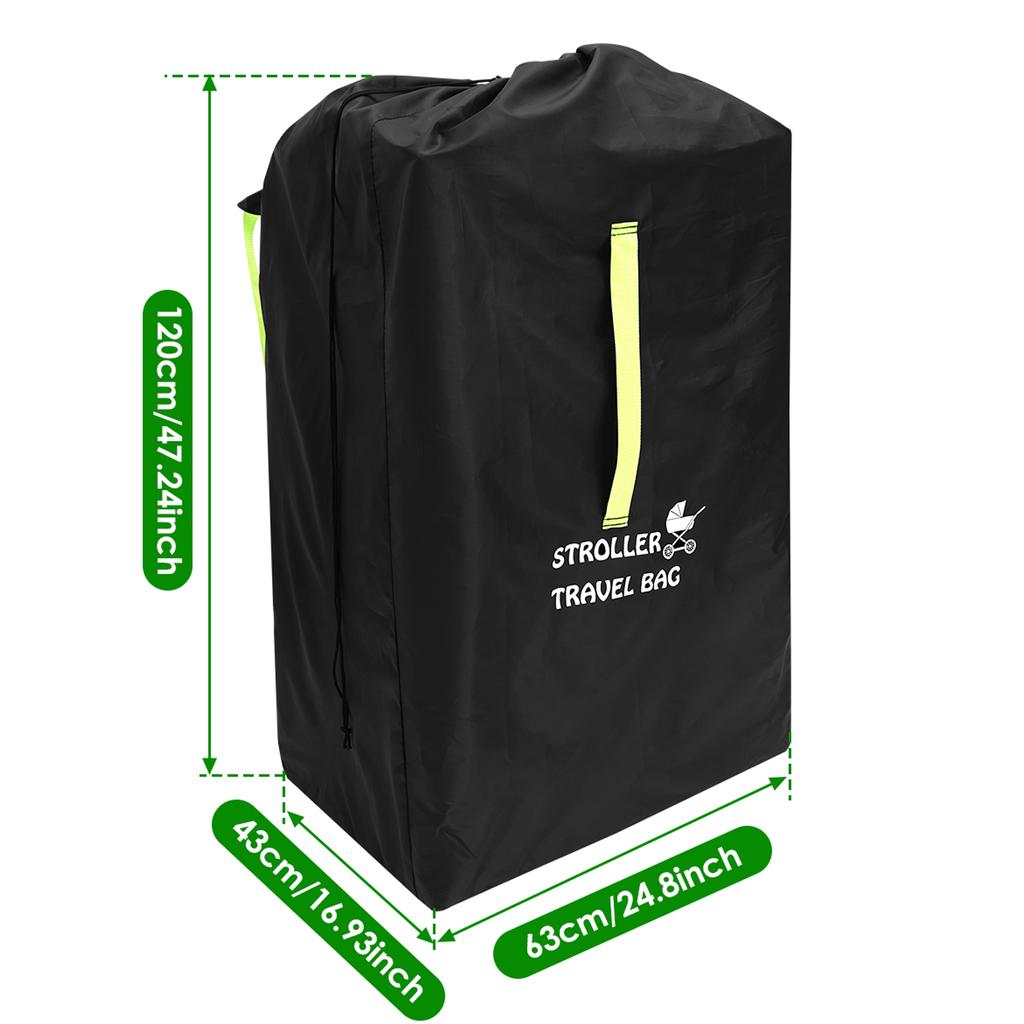 Сумка для хранения коляски для ребенка, для авиаперелетов и дорожных поездок, чехол для коляски, дорожная сумка, пылезащитный мешок, водонепроницаемые аксессуары для колясок