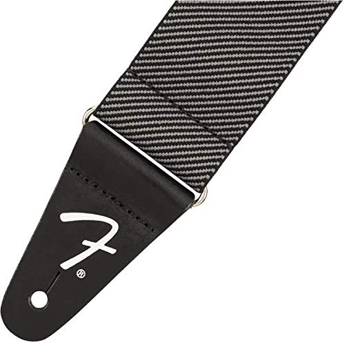 Ремень для гитары Fender Weighless Серый Твид