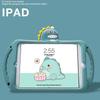 Силиконовый защитный чехол для iPad - Мультяшный дизайн «Уродливая лягушка» для планшетов Air3/4/5 и 10,2/11 дюймов