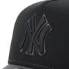 NEW ERA Cap 9FORTY Trucker Mesh Cap 15352393 Black New York Yankees Free A-Frame Men's Women's