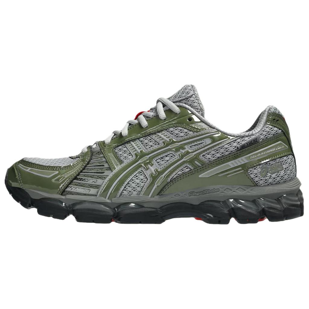 Asics X UP THERE GEL Kayano 12.1 Низкие Беговые Кроссовки Унисекс Светло-серый Зеленый 1203A869-021