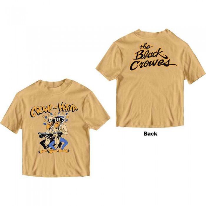 The Black Crowes Unisex Adult Crowe Mafia Back Print T-Shirt