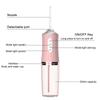 Electric Oral Irrigator Portable Dental Water Flosser Teeth Cleaner Mouth Washing Machine with 4 Jets Oral Hygiene Wireless