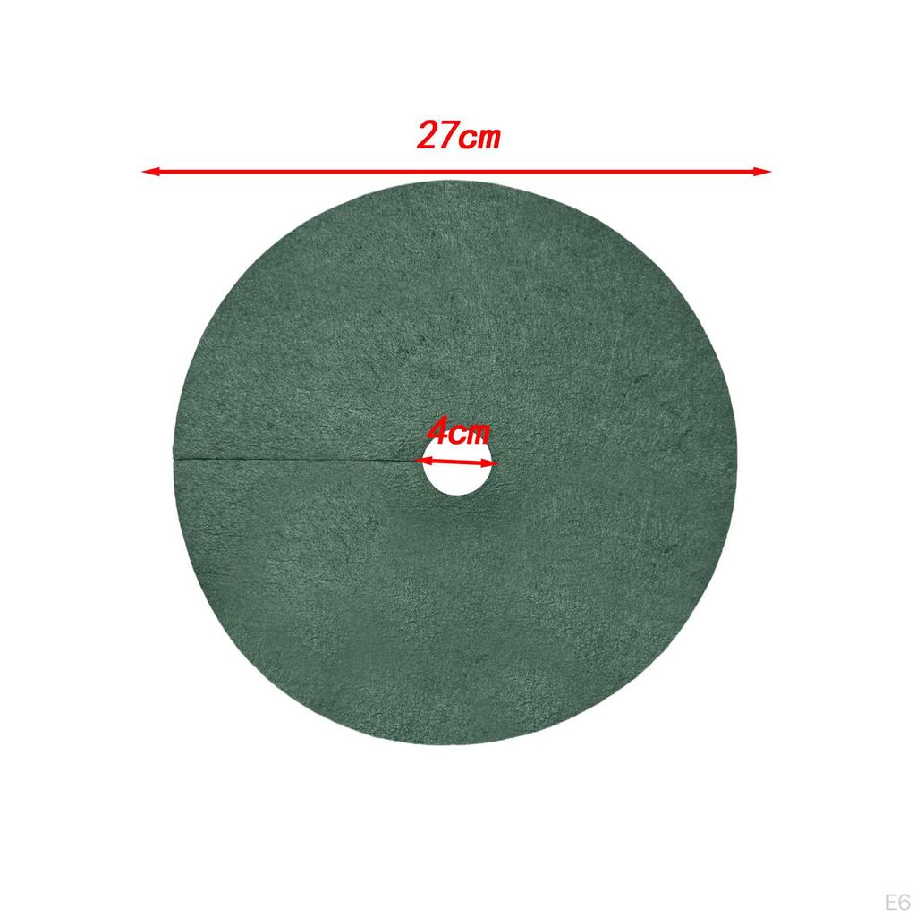 10 шт., барьерные коврики для прополки деревьев, садовые барьеры, защита, дышащая земля