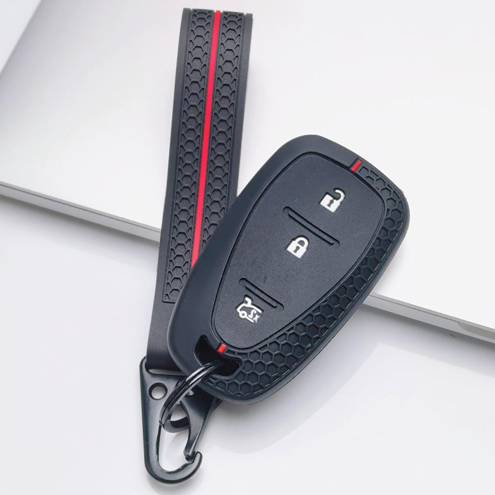 Чехол для брелока для Chevrolet Equinox Malibu XL Cruze Sonic Trax Blazer Bolt с брелоком, поверхность устойчива к царапинам, ударопрочная конструкция