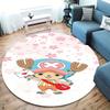 One Piece Tony Tony Chopper Round Area Rug Carpet Rug For Living Room Bedroom Sofa Playroom Decor Nonslip Floor Mat