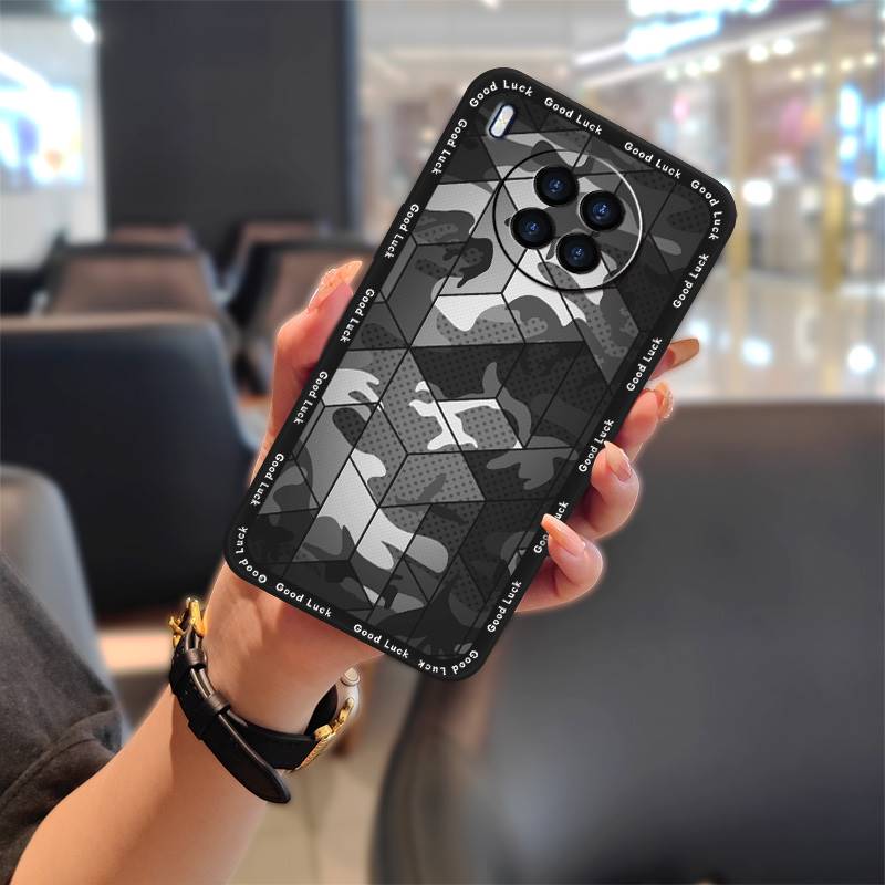 Чехол-накладка на заднюю панель телефона с полной защитой для Huawei Nova8i/Honor50 Lite, силиконовый, пыленепроницаемый, защитный, водонепроницаемый, модный дизайн