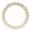 Wooden Leaf Crown - Artemio - 34 X 0.5 Cm - Decorative - Customizable - Mixed