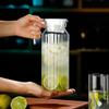 Transparent Water Bottle Heat-resistant Juice Cold Water Bottle New Coffee Milk Pot
