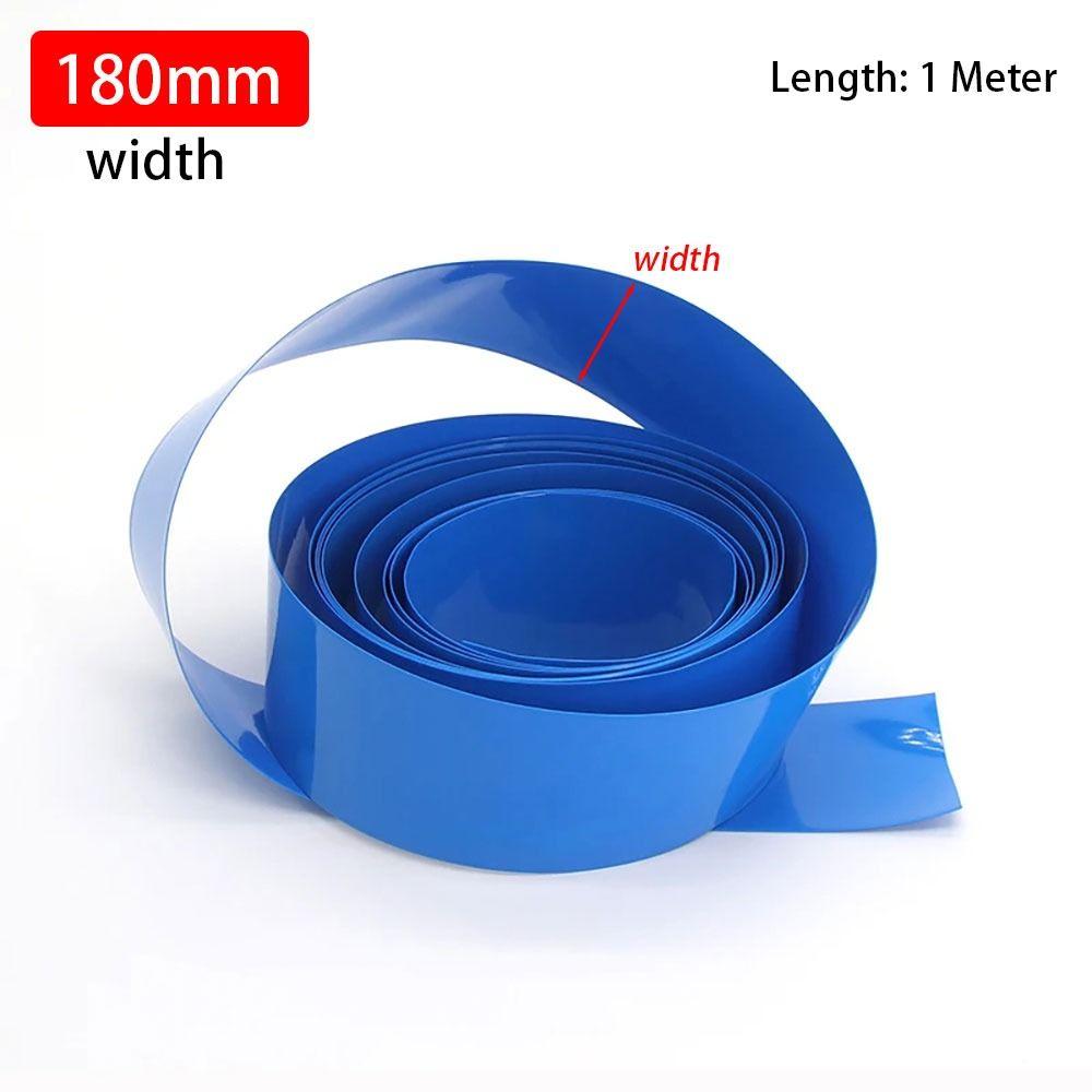1Meter/Pack 18650 Battery Pack Heat Shrink Tube PVC Tape Sleeves Durable Shrinkable Film
