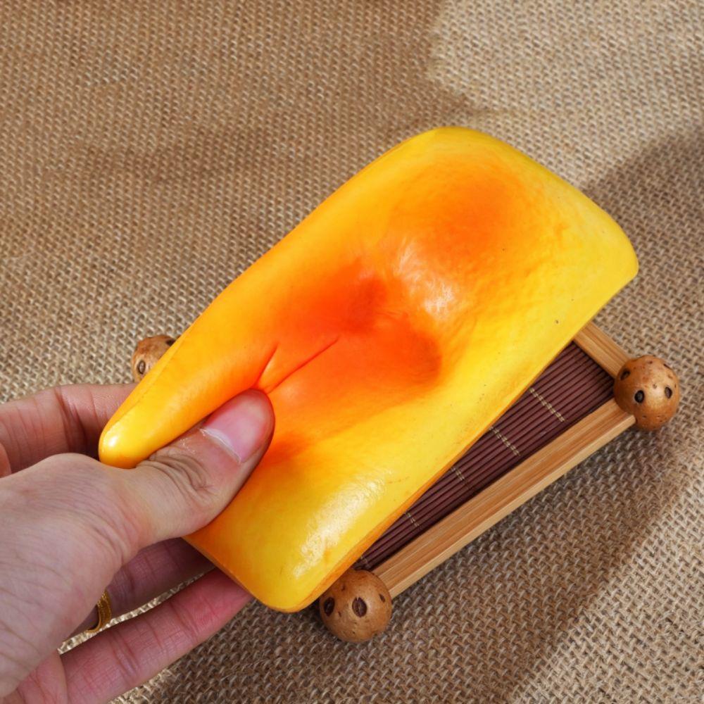 Grilled Rice Cake Cheese Cake Squishy Slow Rising Sensory Fidget Toy Bread Squishy Toy Kids Adults