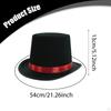 Magician Top Hat Costume Butler Formal Tuxedo for Club Dress up