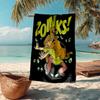 Ultra-Soft Beach Towel with Scooby-Doo Theme,Ideal for Pool - Camping, Diving - Perfect Travel Essential, Vibrant Beach Towel.