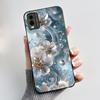 For Nokia C32 C22 4G 2023 Case Black Soft Silicone TPU Luxury Fashion Flower Butterfly Phone Casing For Nokia C32 C22 Back Cover