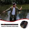 Large Capacity Fishing Rod Bag Portable Umbrella Bag Multifunctional Canvas Rod Pouch  Outdoors
